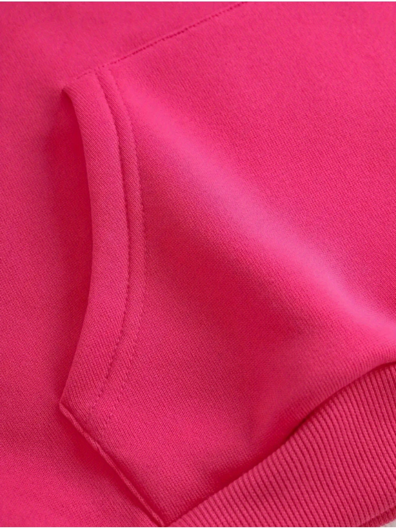 Women'S Pink Hoodie with Heart & Floral Graphic - Cozy Fall\u002FWinter Pullover, Casual Style, Drawstring Hood, Frayed Hem, Long Sleeve, Polyester Blend, Machine Washable, Casual Wear Hoodie | Elegant Casual Hoodie | Frayed Hem Hoodie