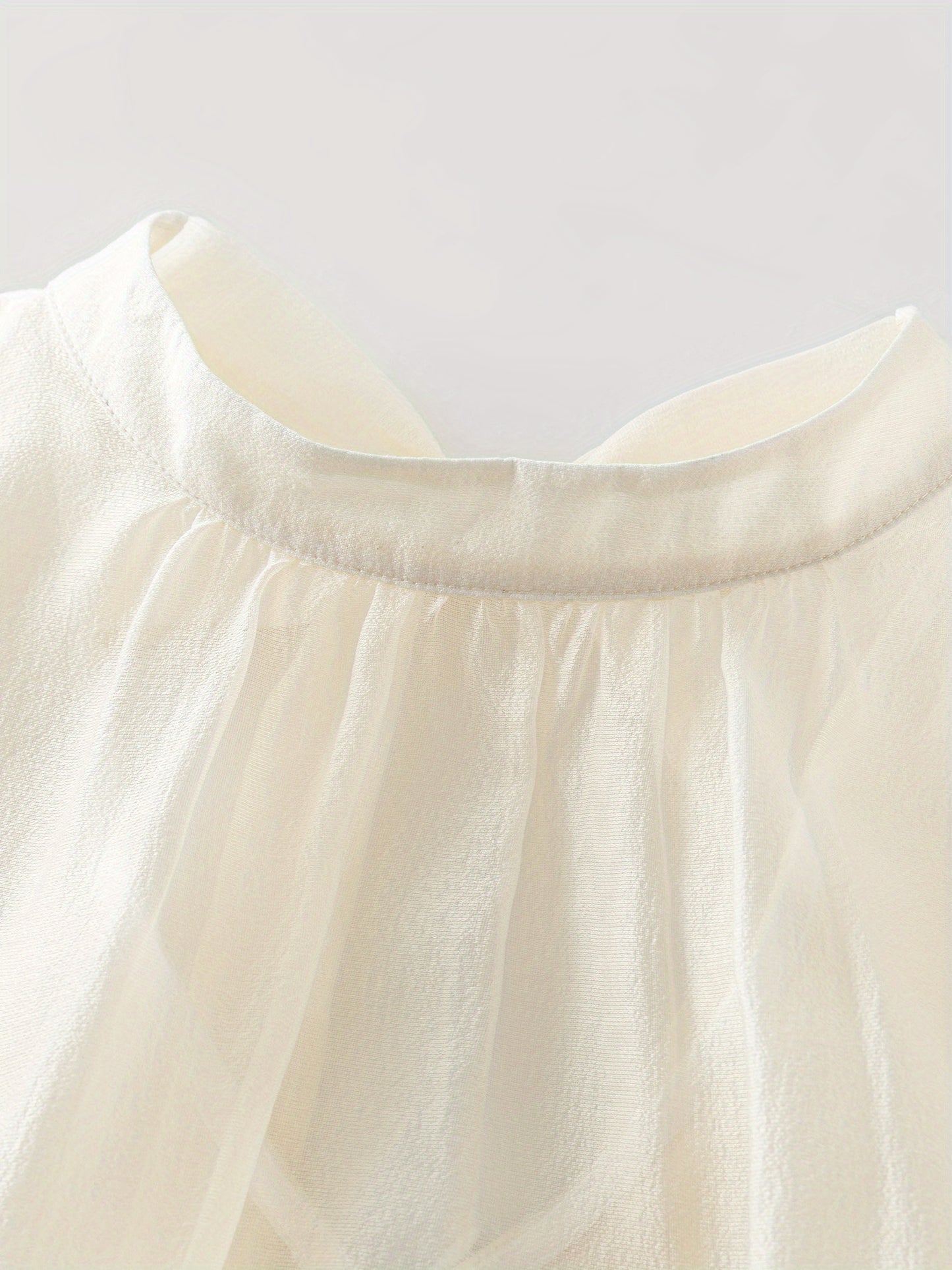 FSLE Women's 2025 New Lyocell Sheer Dress - Lightweight Breathable Short Sleeve Round Neck Casual Summer Dress, Fitted Semi-Sheer Solid Color Machine Washable for Spring\u002FSummer, Spring Outdoor Attire