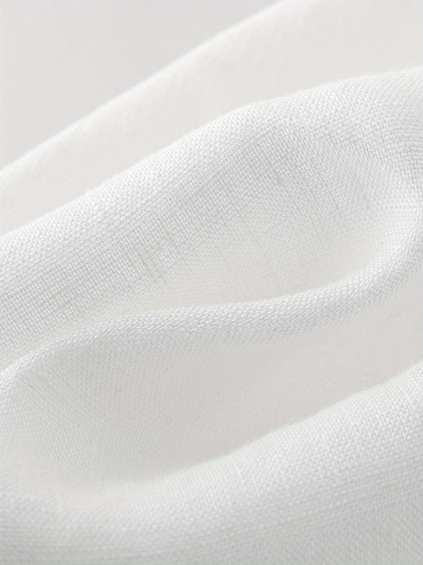 Elegant Midi Dress FSLE Elegant White Linen-Look Sleeveless Midi Dress | Summer 2025 Collection, Casual Yet Chic Design for Spring\u002FSummer, Ruffled Hem with Lace Detailing