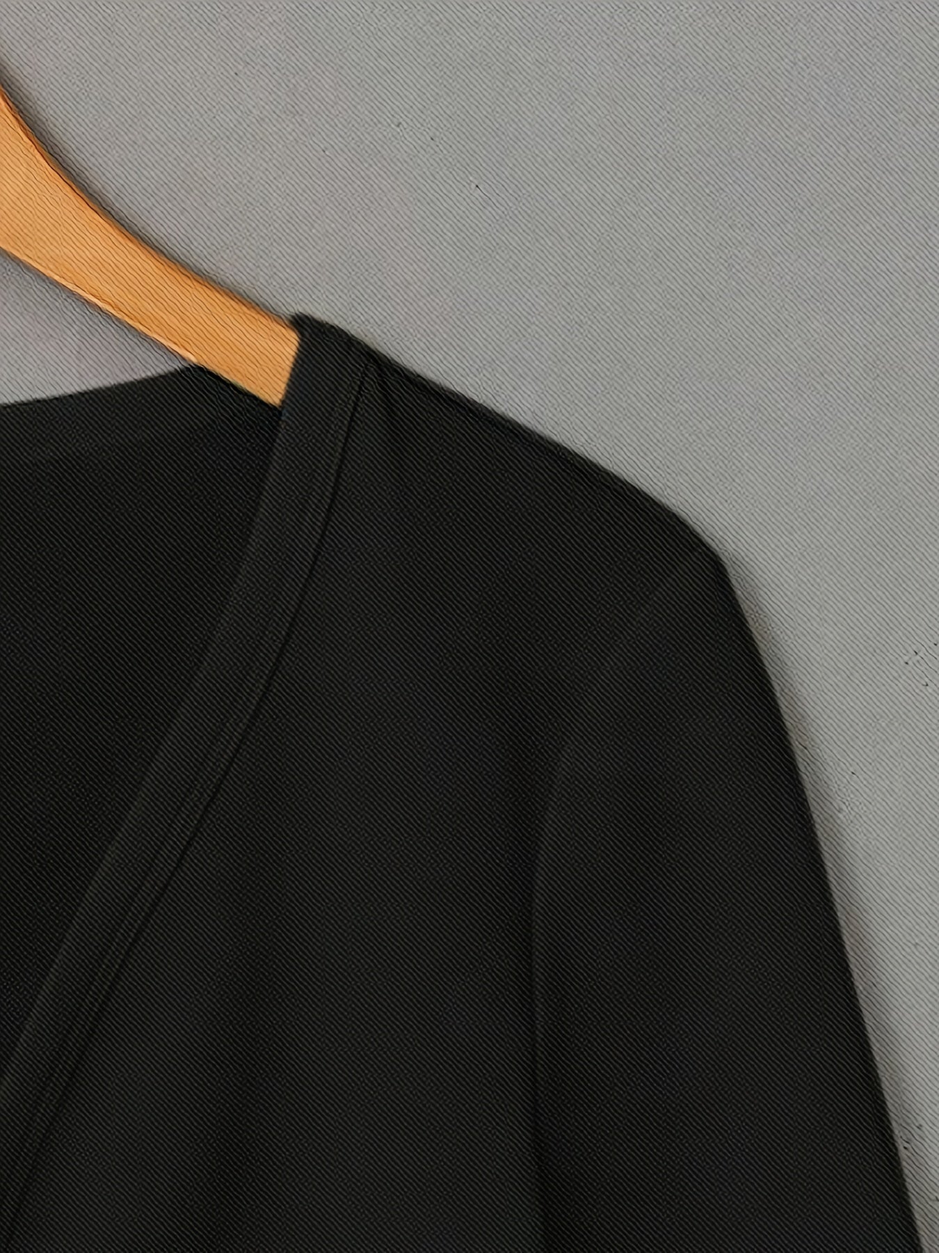 Women's Lightweight Open Front Cropped Jacket - Soft, Casual, Long Sleeve Outwear for Spring & Fall